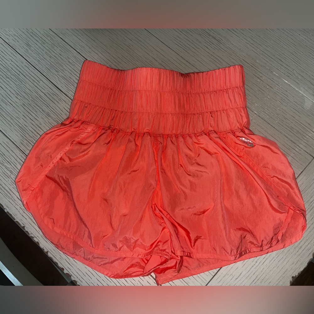 Free People Movement The Way Home Coral Shorts size Small